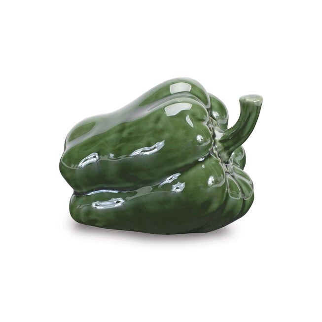 Ceramic Vegetable Decor (Set of 4), RED/GREEN/PURPLE, alternate image number null