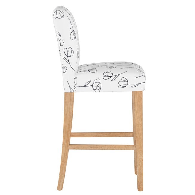 Contoured Tulips Barstool, , alternate image number 2