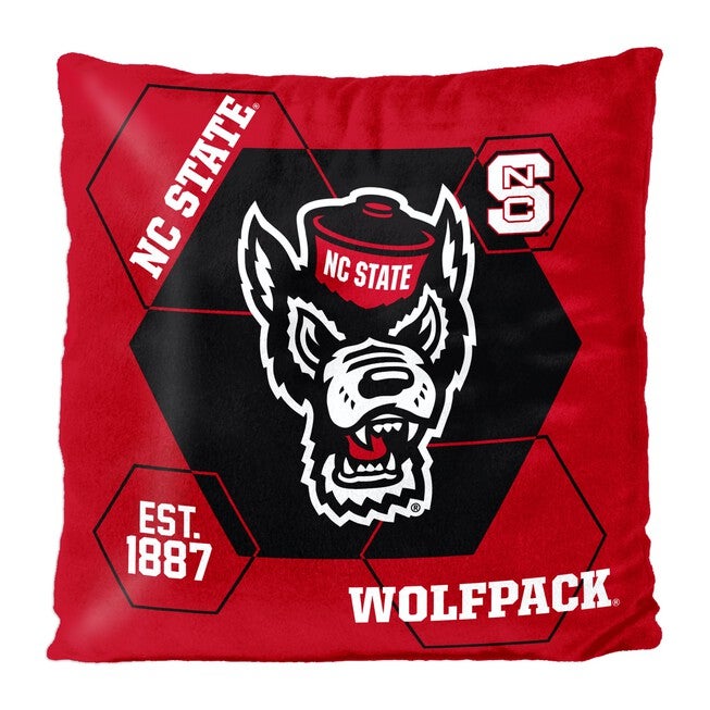 NC State Connector Velvet Reverse Pillow, MULTI, hi-res image number 0