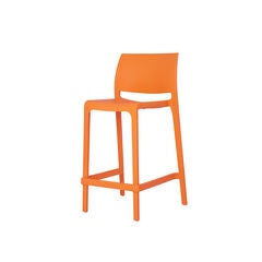 Set of 2 Sensilla Outdoor Stackable Counter Stools