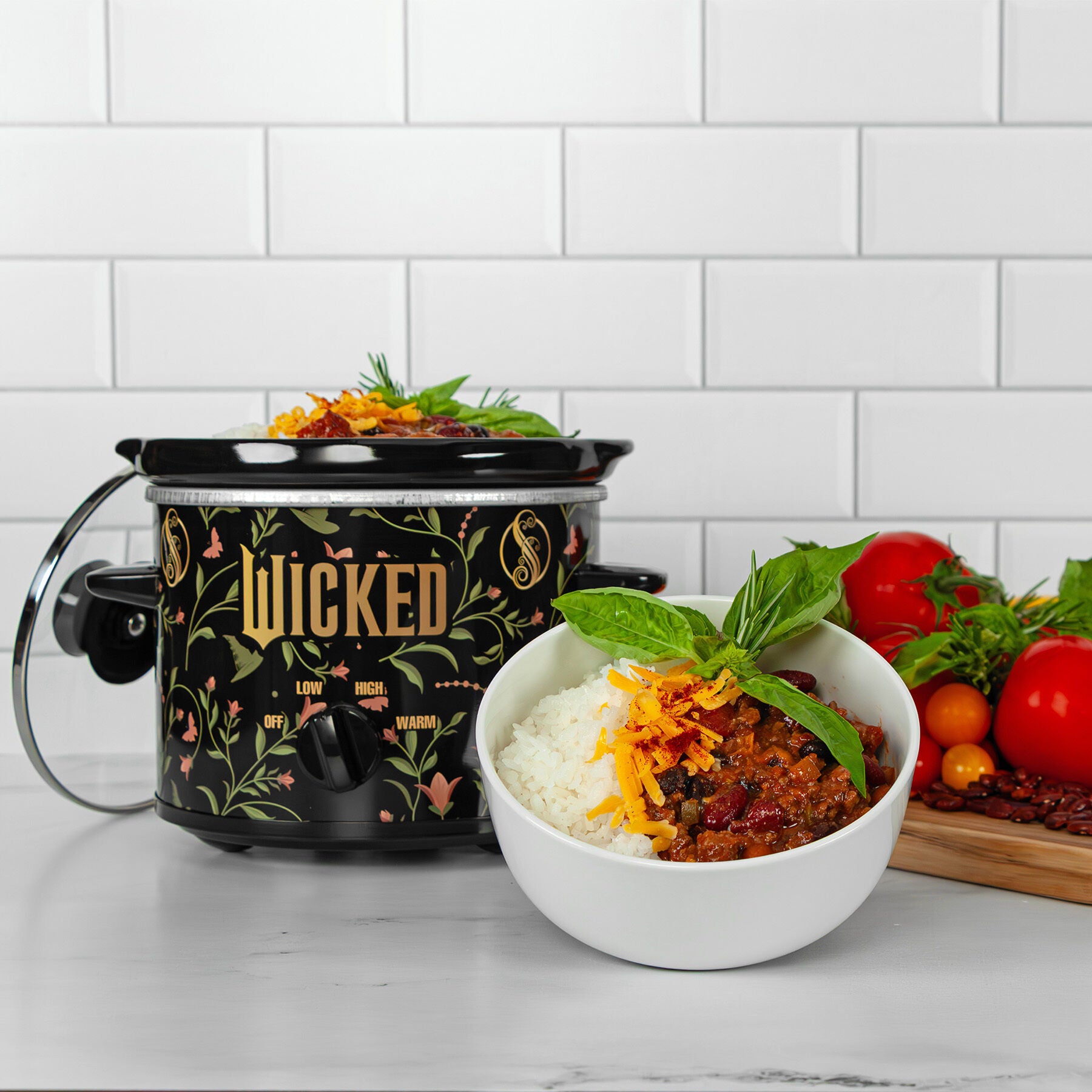 Wicked 2Qt Slow Cooker, BLACK, alternate image number 2