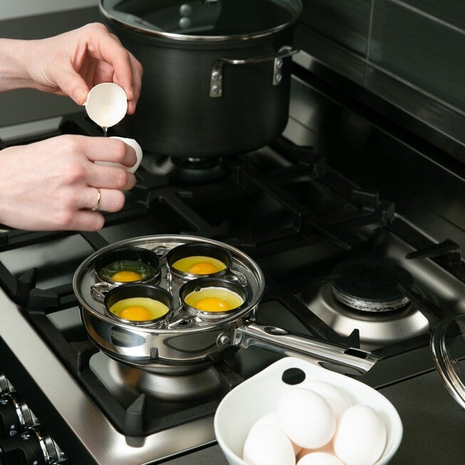 4 Egg Poacher Set, , alternate image number null
