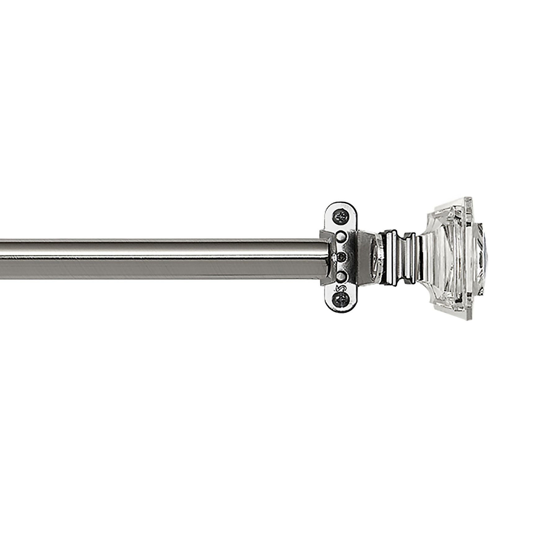 Innovative Decorative Room Darkening Wrap Around Rod & Finial 66-120, , alternate image number 6