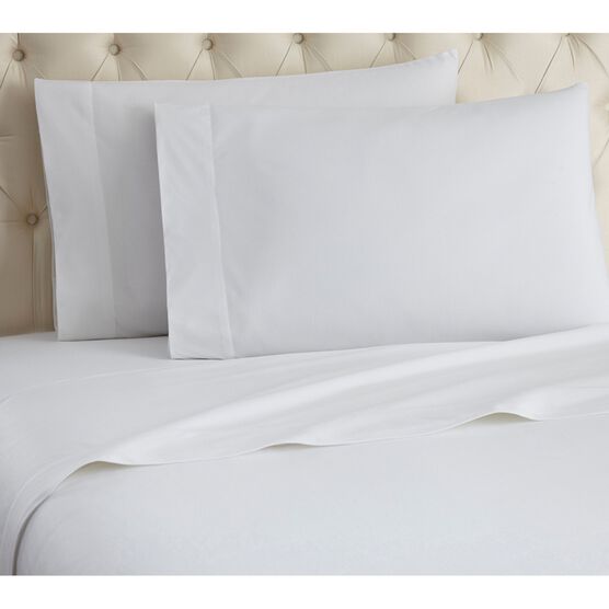 Micro Flannel® Solid White Flannel Sheet Set, WHITE, hi-res image number null