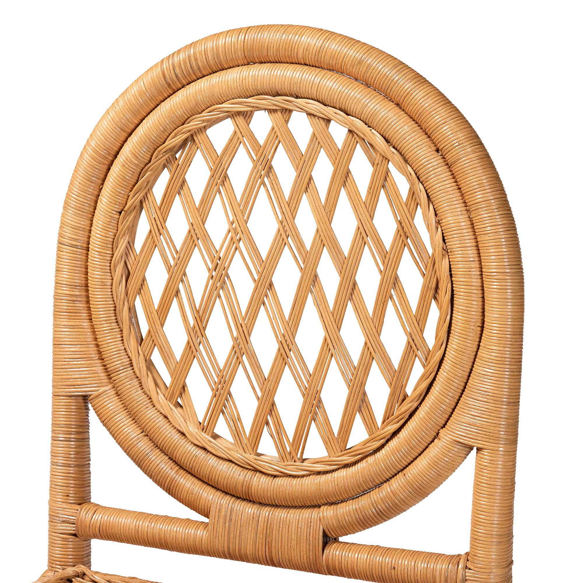 Oxford Natural Rattan Counter Stool, LIGHT HONEY, alternate image number 5