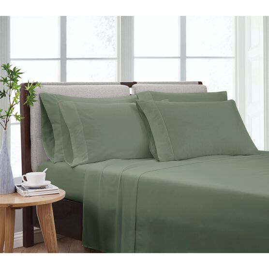 Heritage Solid Sheet Set, GREEN, hi-res image number null