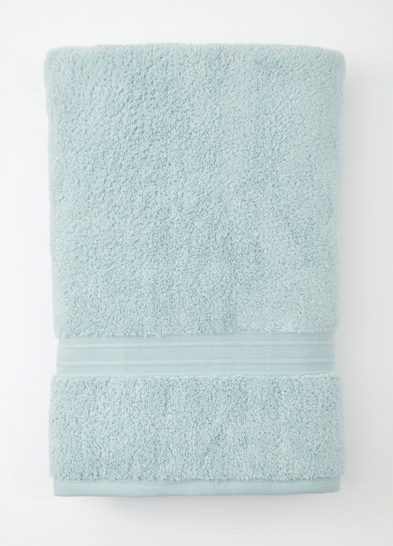 Amore Plush Bath Sheet, SEAFOAM, hi-res image number 0