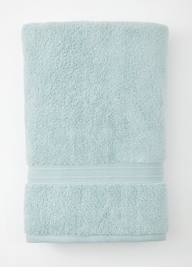 Amore Plush Bath Sheet, SEAFOAM, hi-res image number 0