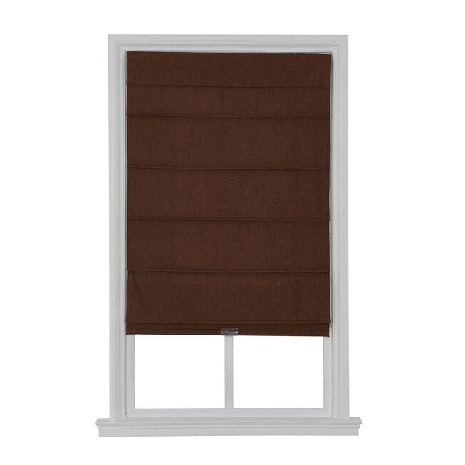 Cordless Blackout Fabric Roman Shades, , alternate image number 7
