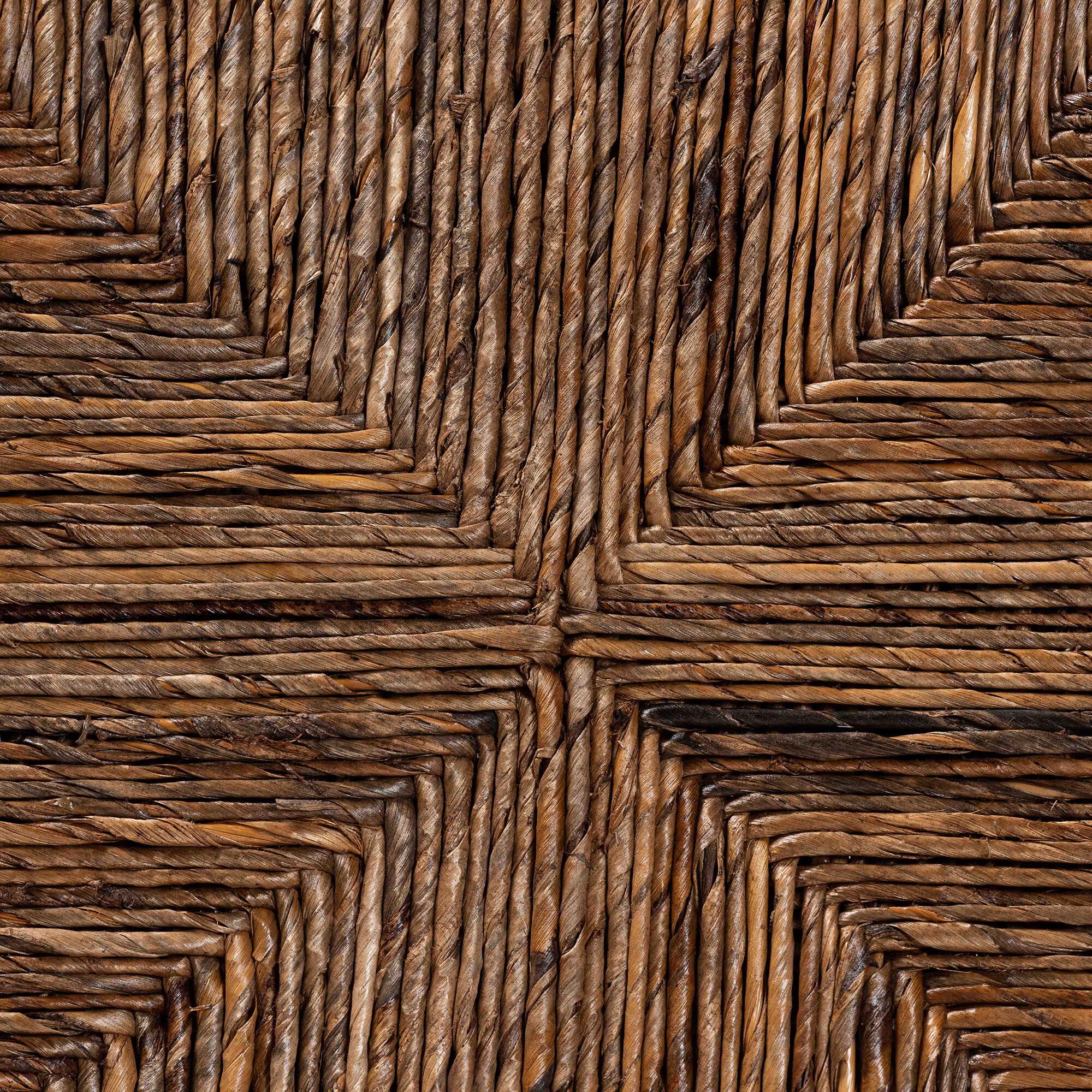 Cordoba 2-Piece Handwoven Seagrass Armchairs, BROWN, alternate image number 6