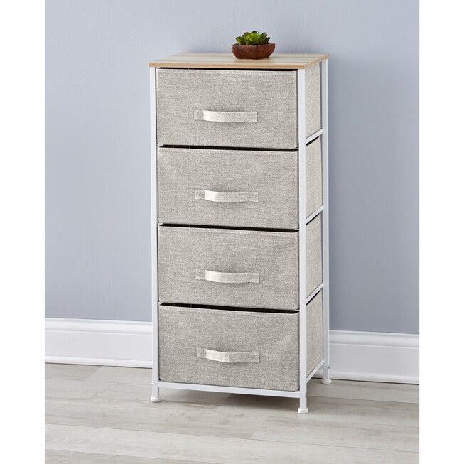 4-Drawer Eve Storage Dresser, NATURAL, hi-res image number null