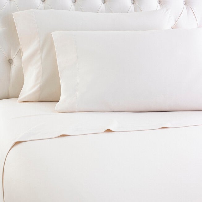 Micro Flannel® Solid Ivory Flannel Sheet Set, IVORY, hi-res image number 0