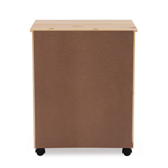 Croghan Six Drawer Wide Rolling Storage Cart, , alternate image number null