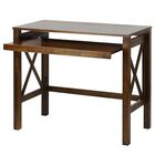 Montego Folding Desk with Pull-Out-Warm Brown, , alternate image number 5