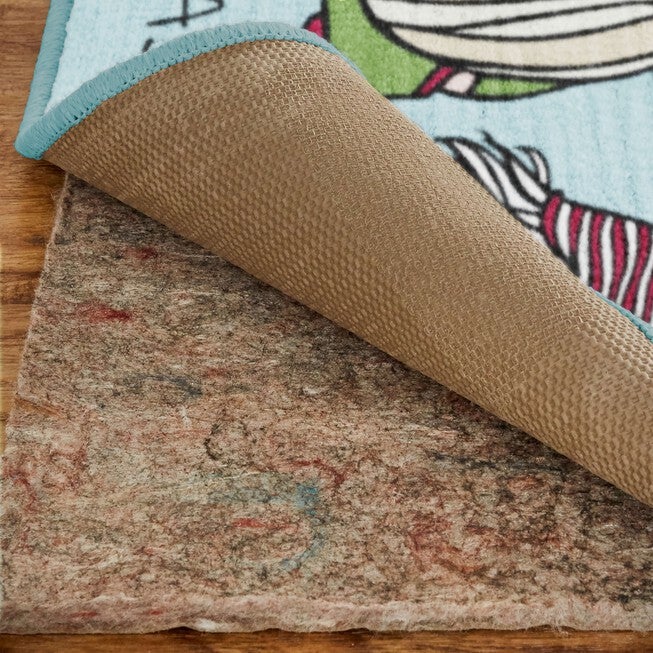 Christmas Gnomes Light Blue Kitchen Rug, , alternate image number null
