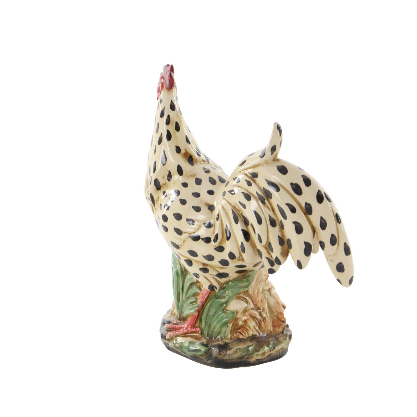 Beige Ceramic Farmhouse Birds Garden Sculpture, , alternate image number 2