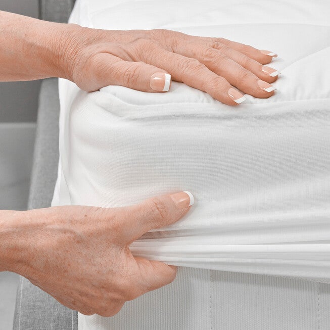 Sealy Healthy Nights Antimicrobial Mattress Pad, , alternate image number 4