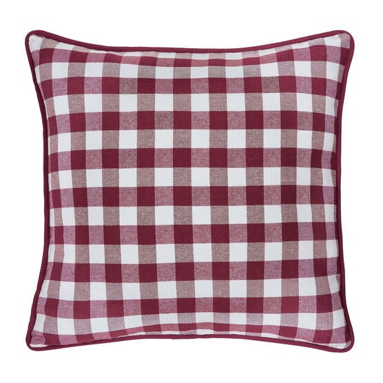 Buffalo Check Throw Pillow Covers - 18-in x 18-in - Set of Two, , alternate image number null