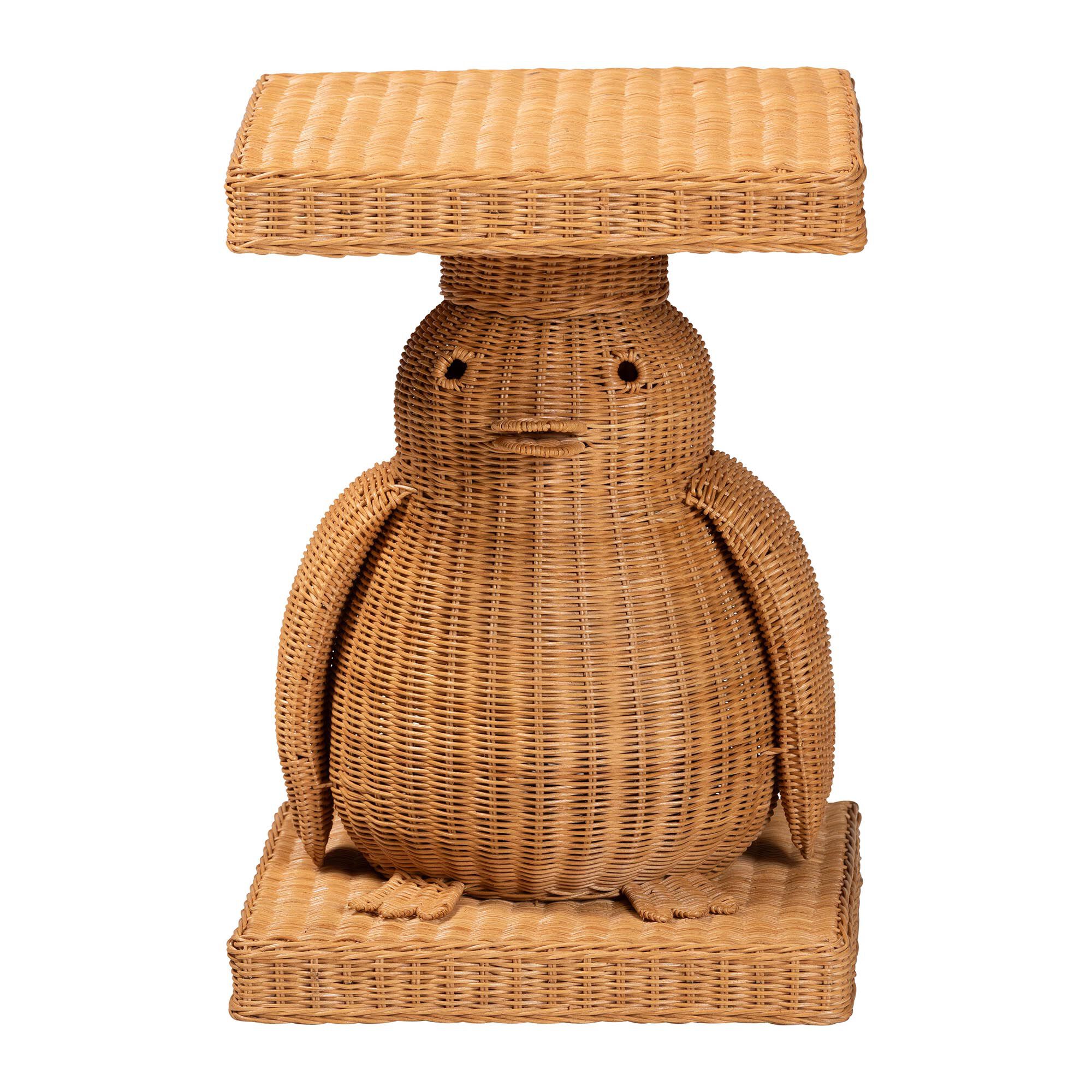 Pembroke Penguin End Table, HONEY, alternate image number 2