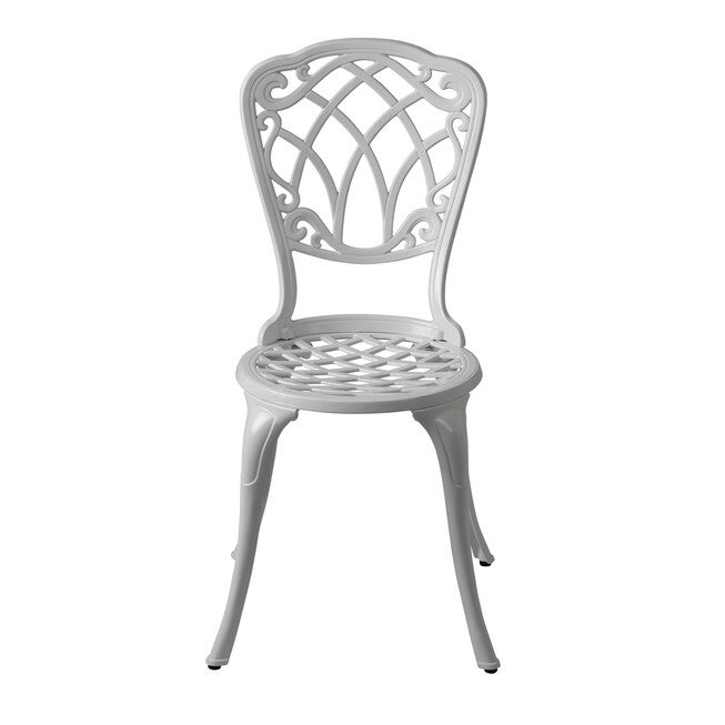 Palisade Aluminum 3-piece Bistro Set in White, , alternate image number null