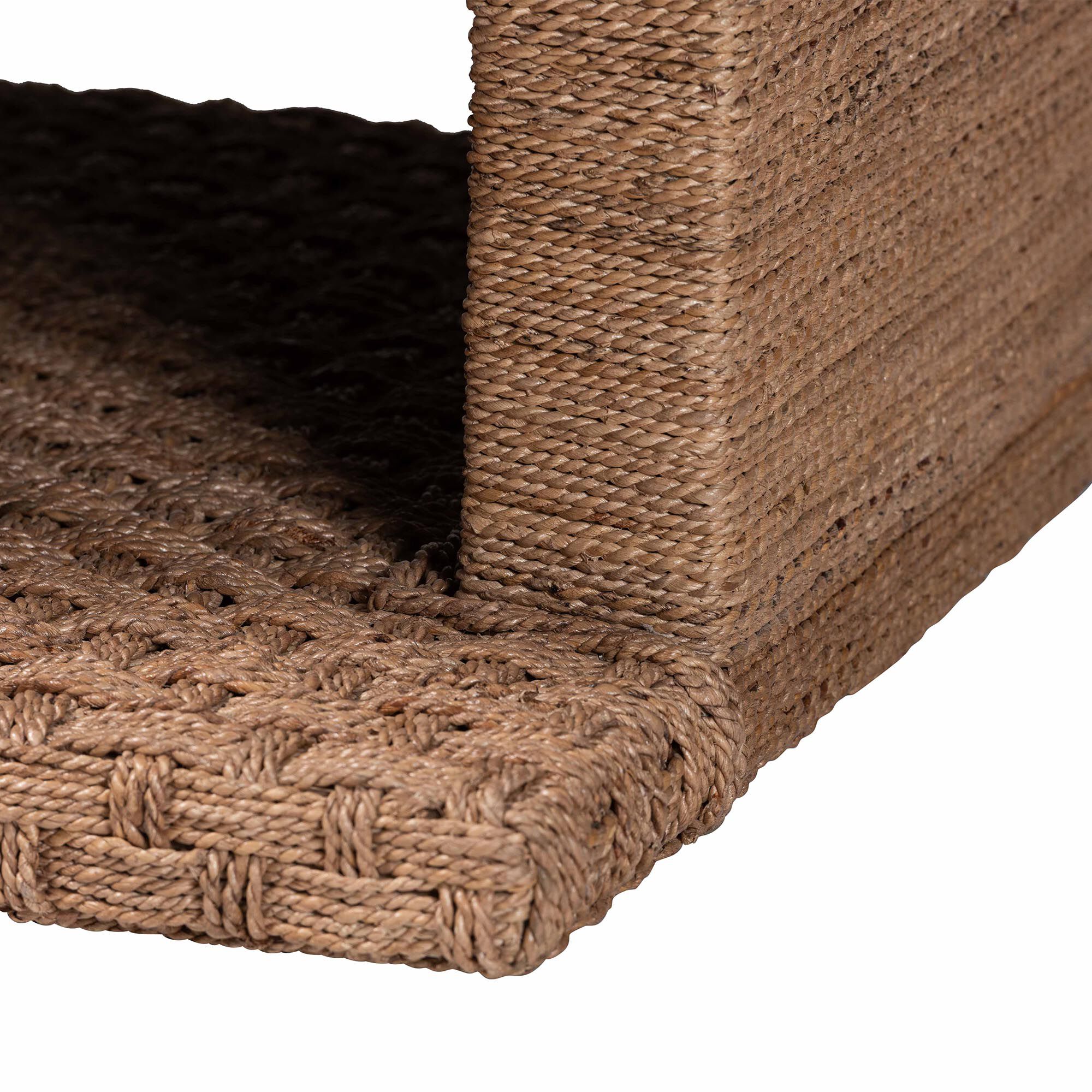 Rhinos Handwoven Seagrass Coffee Table, BROWN, alternate image number 5
