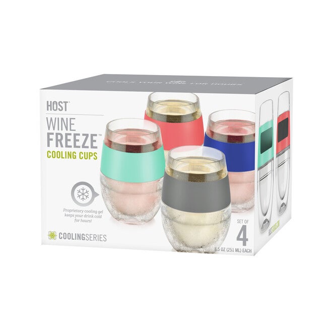 Wine Freeze Cooling Cups (Set Of 4) By, , alternate image number 8