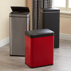 50-Lt. Wide Motion Sensor Trash Can, , alternate image number null