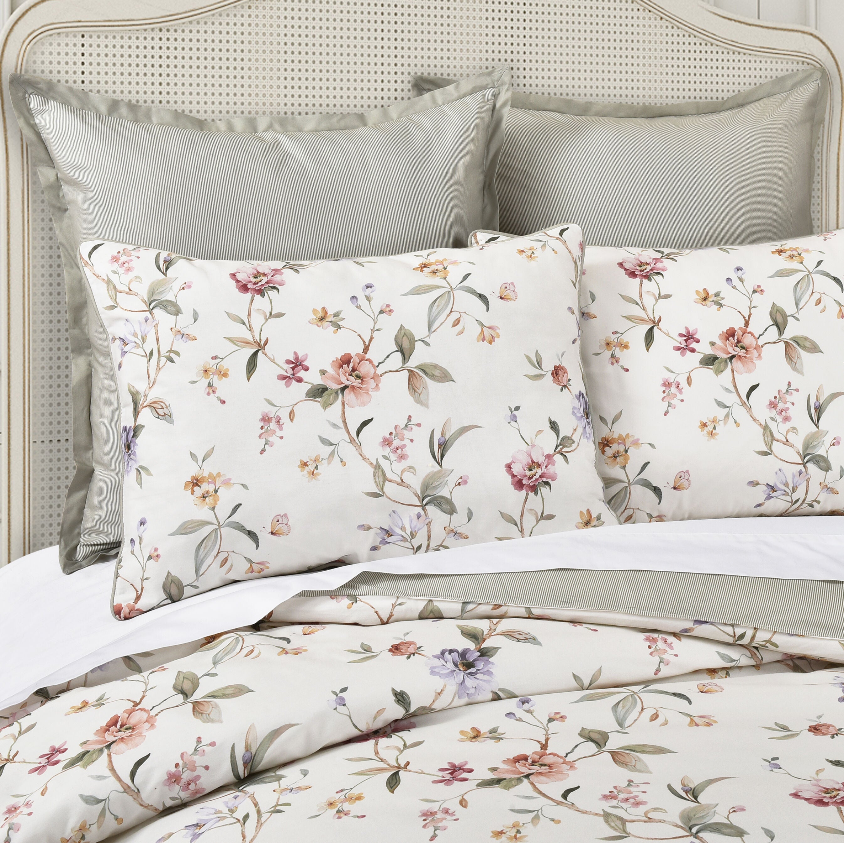 CLARICE FULL/QUEEN 3PC. COMFORTER SET, IVORY, alternate image number 2