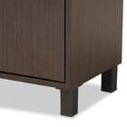 Rossin Wood 2-Door Entryway Shoe Storage Cabinet W Top Shelf Furniture, , alternate image number null