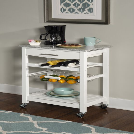 Kitchen Island Granite Top White, , alternate image number null