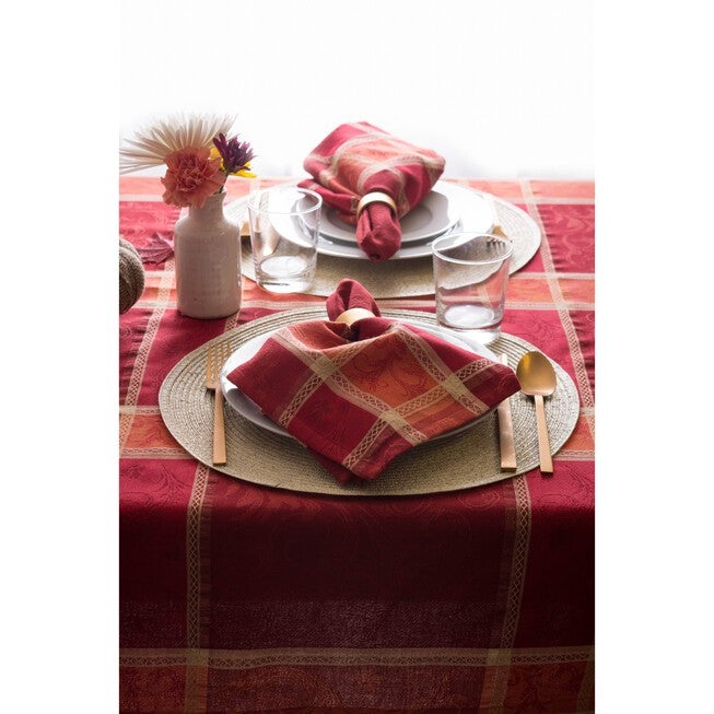 Harvest Wheat Jacquard Napkin, Set of 6, , alternate image number null