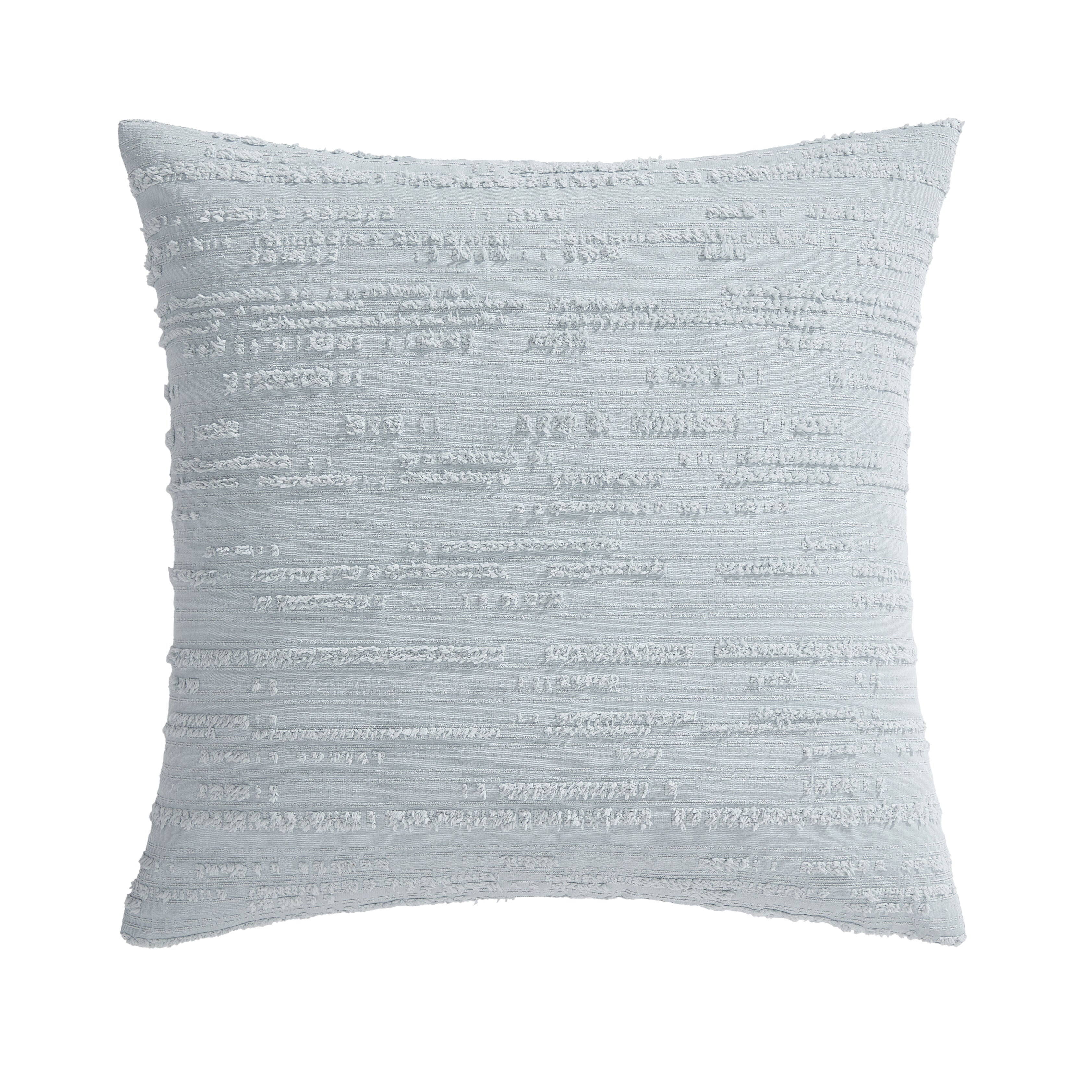 OSLO AQUA 20 inches SQUARE DECORATIVE THROW PILLOW, AQUA, alternate image number 2