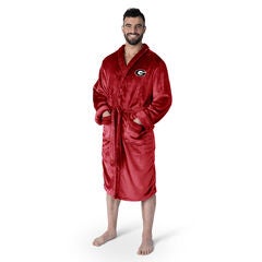 University of Georgia Bulldogs Red Unisex Robe Small/Medium