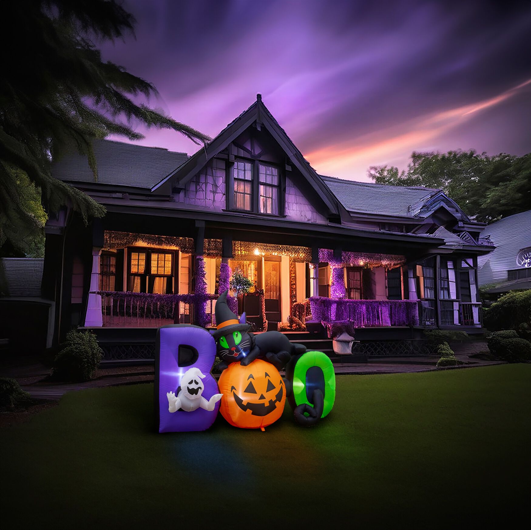 5&frac12;' BOO Inflatable, , alternate image number 2