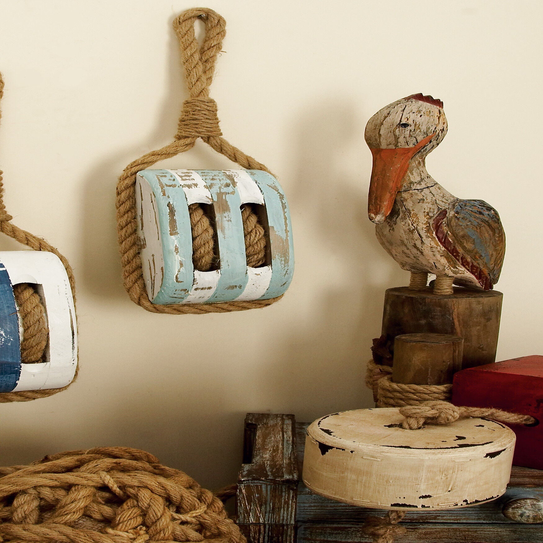 Blue Coastal Wood Wall D&eacute;cor, , alternate image number 6