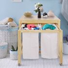 Eco Home Laundry Prep Hamper - Natural, , alternate image number null