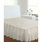 Fresh Ideas Ruffled Eyelet 18" Bed Skirt, Twin, , on-hover image number null