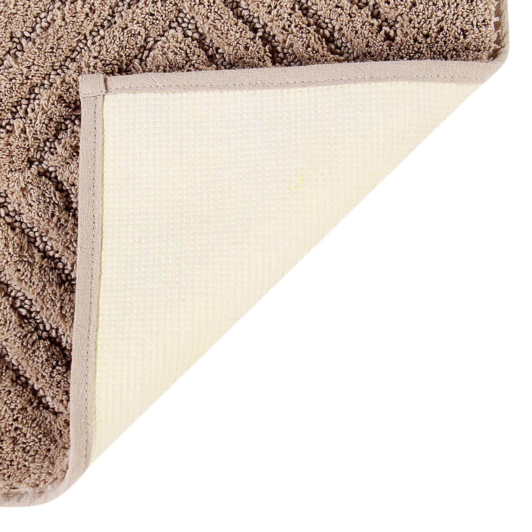 Trier Collection 25% Cotton & 75% Polyester 20 inches X 30 inches Rectangle Bath Rug, , alternate image number 3