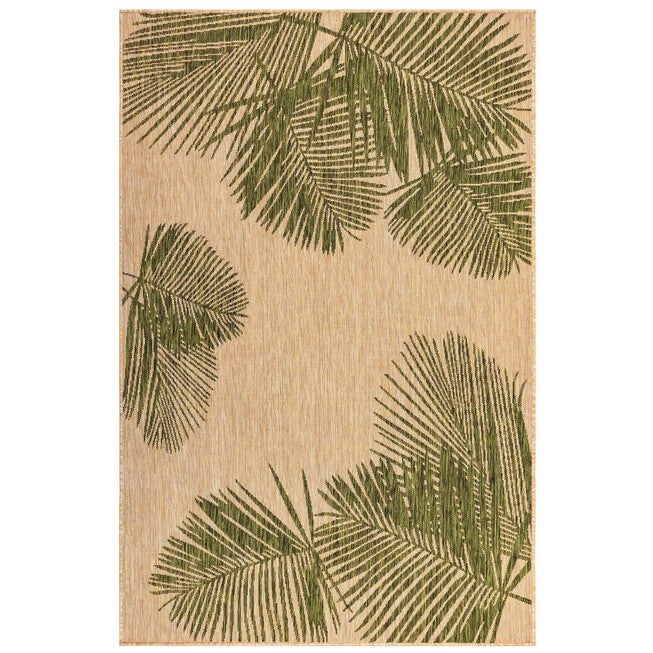 Liora Manne Carmel Palm Indoor/Outdoor Rug, GREEN, hi-res image number 0