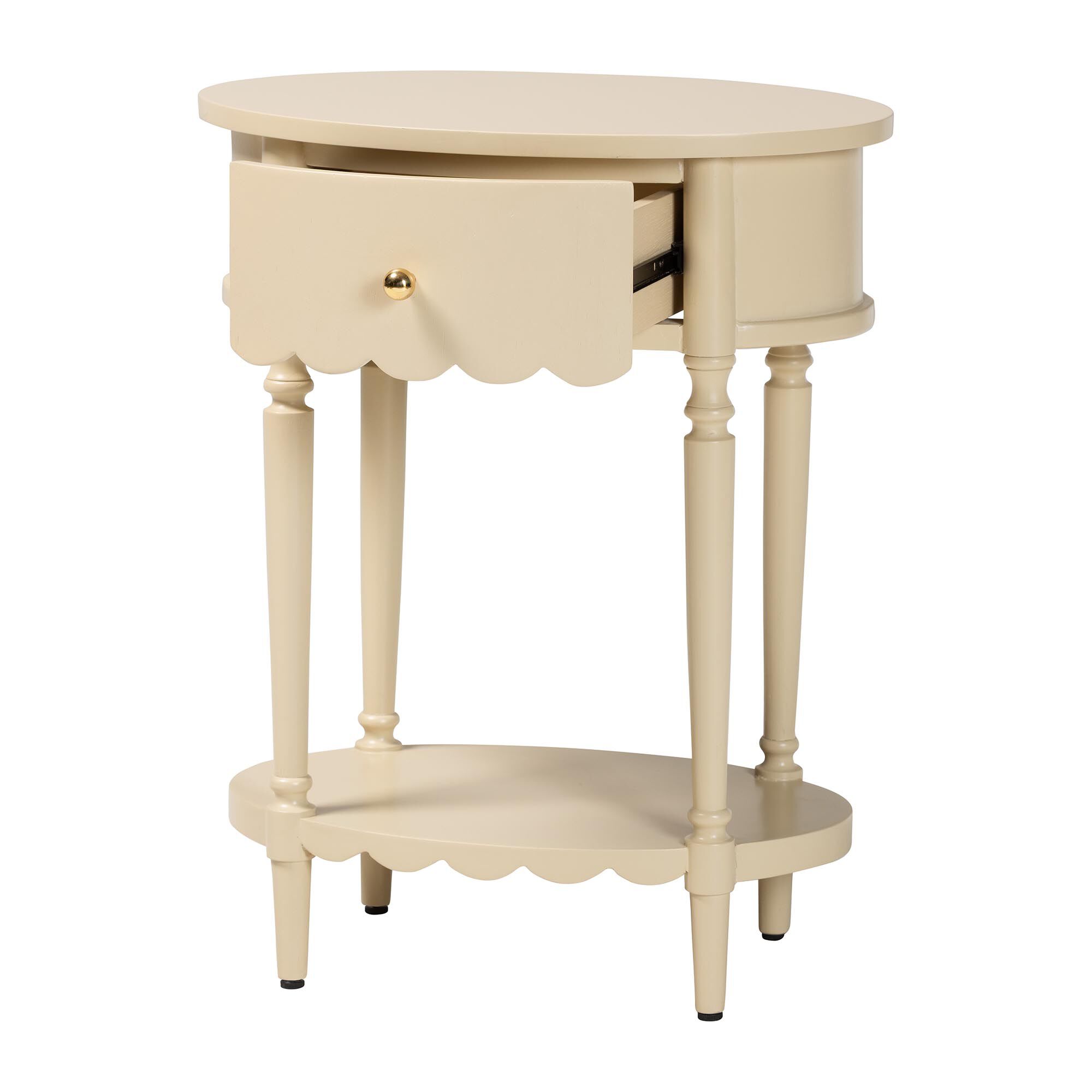 Liba End Table, BEIGE, alternate image number 2