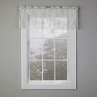 Petite Fleur Window Valance Curtain, IVORY, hi-res image number null