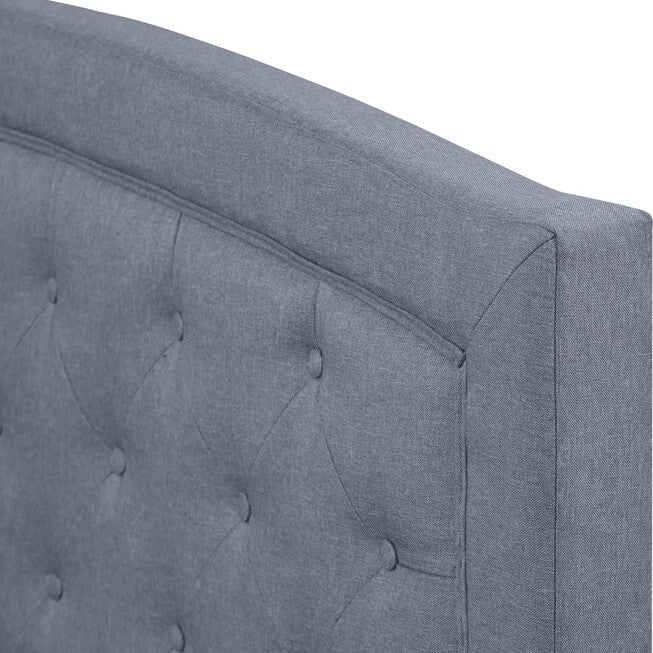 Carlisle Platform Bed, Gray, Queen, , alternate image number 11