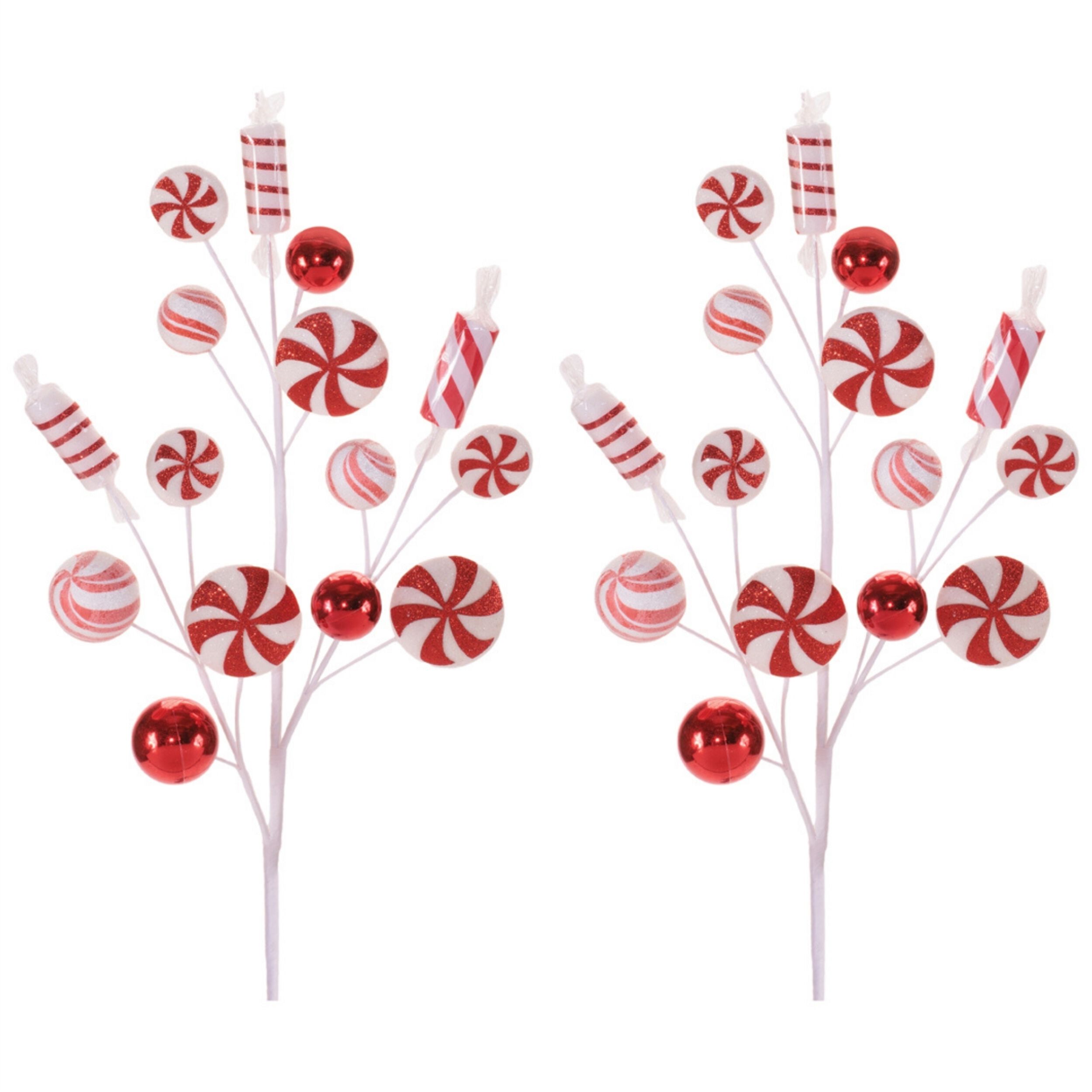 Peppermint Candy Spray (Set of 2), RED WHITE, alternate image number 4