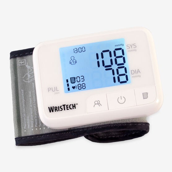 Color Coded Slim Wrist Blood Pressure Monitor, , on-hover image number null
