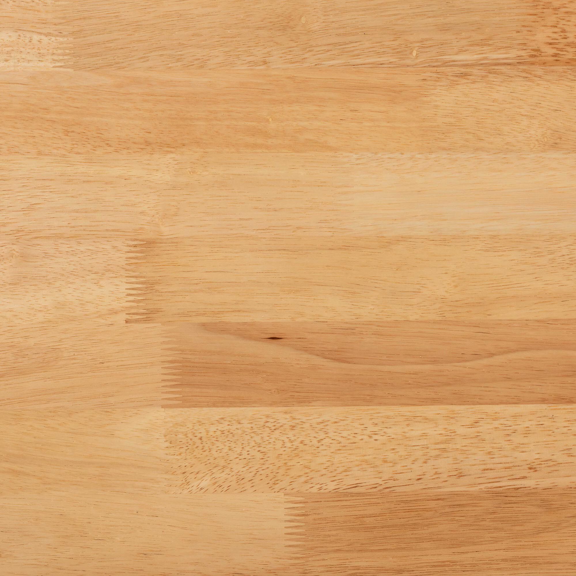 Kenji Modern Natural Brown Finished Wood 34-Inch-Wide Round Wood Dining Table, NATURAL BROWN, alternate image number 6