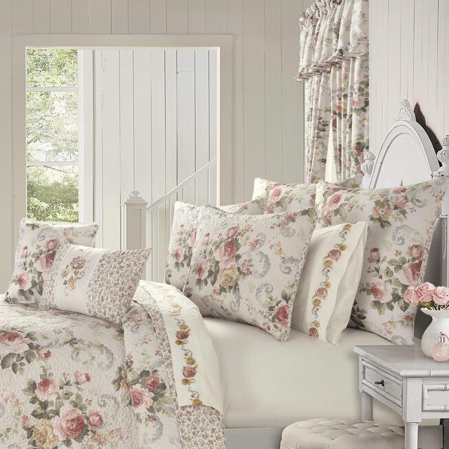 Chablis 3 Piece Quilt Set, ROSE GOLD, alternate image number null