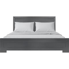 Oxford Platform Bed, Walnut, Twin