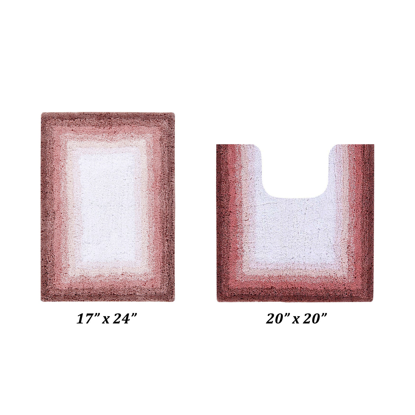 Torrent Bath Mat Rug, (17 inches X 24 inches | 20 inches X 20 inches), ROSE, hi-res image number 0