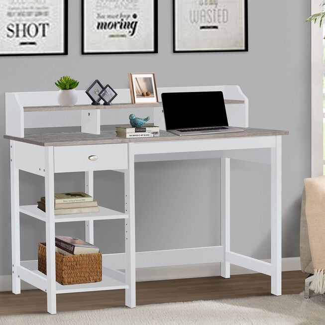 Finley 47-inch Writing Desk with Hutch, , alternate image number 7