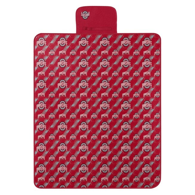 Ohio State Hex Stripe Picnic Blanket, MULTI, hi-res image number null